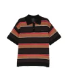 Tricou polo Juun.J Striped Short-Sleeve multicolor